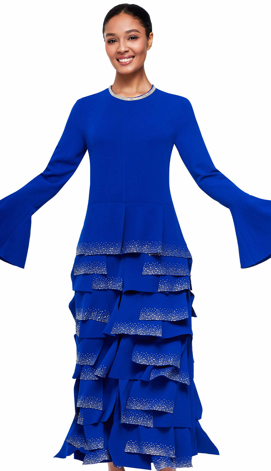 Serafina 7137-RYL Church Dress