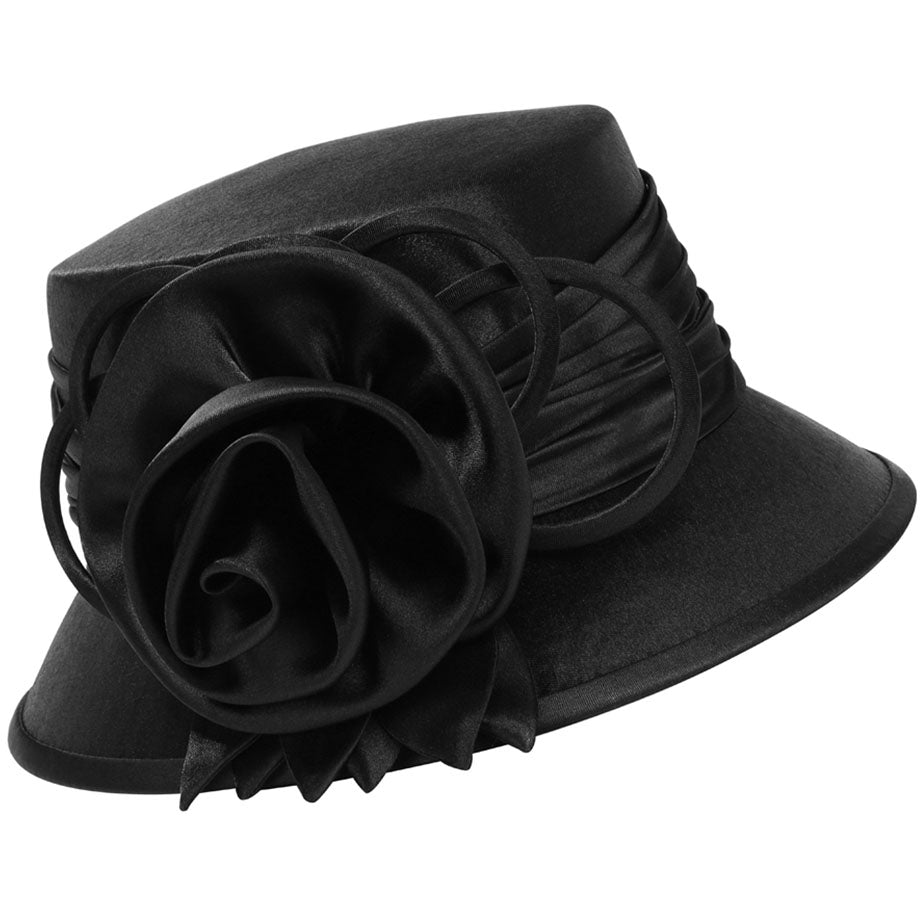 Giovanna HM935-BK Womens Church Hat