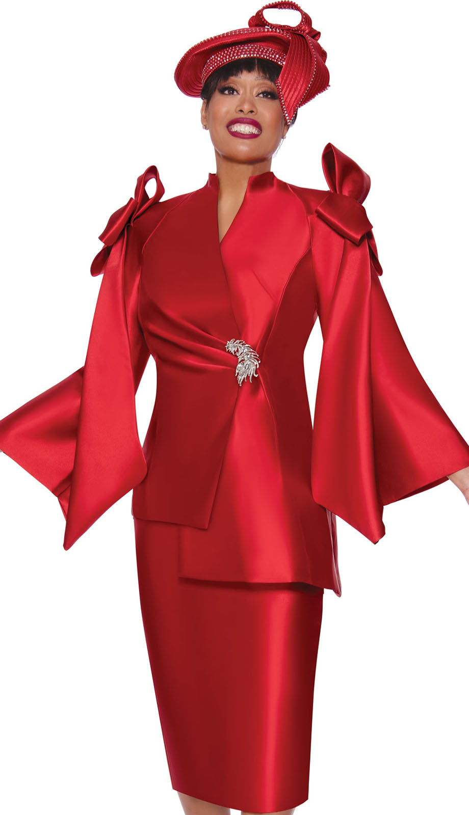 GMI 9992-RED-IH Church Suit
