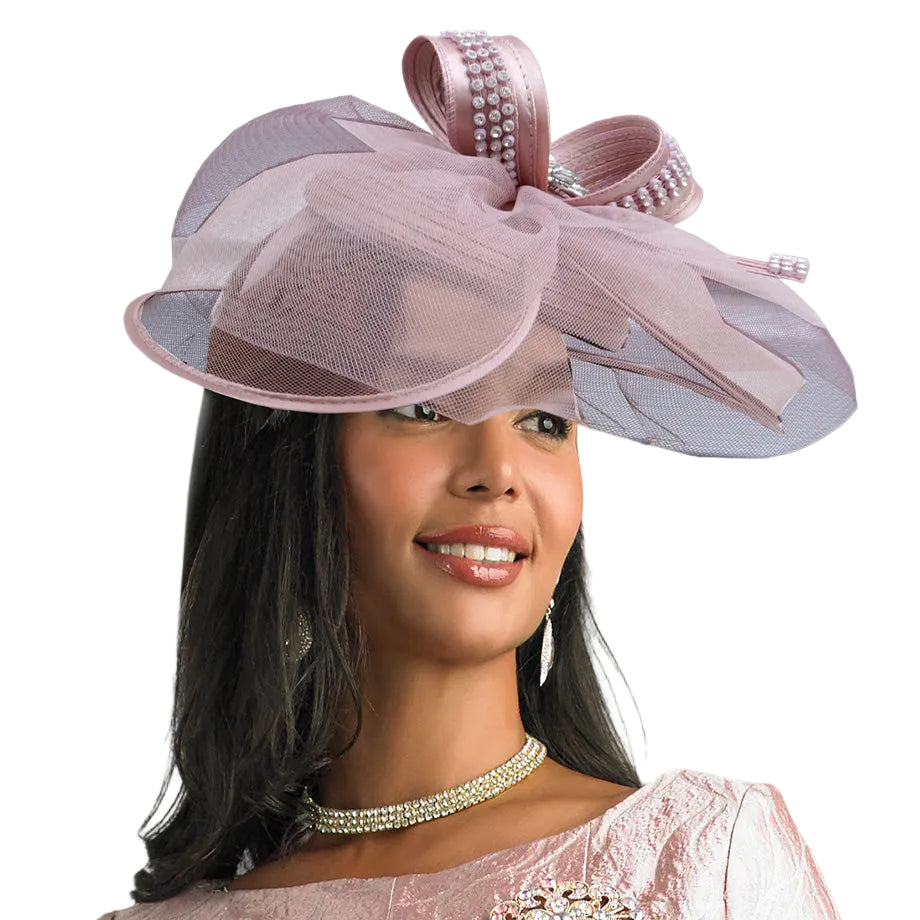 Lily and Taylor H132-BLS-QS Church Hat