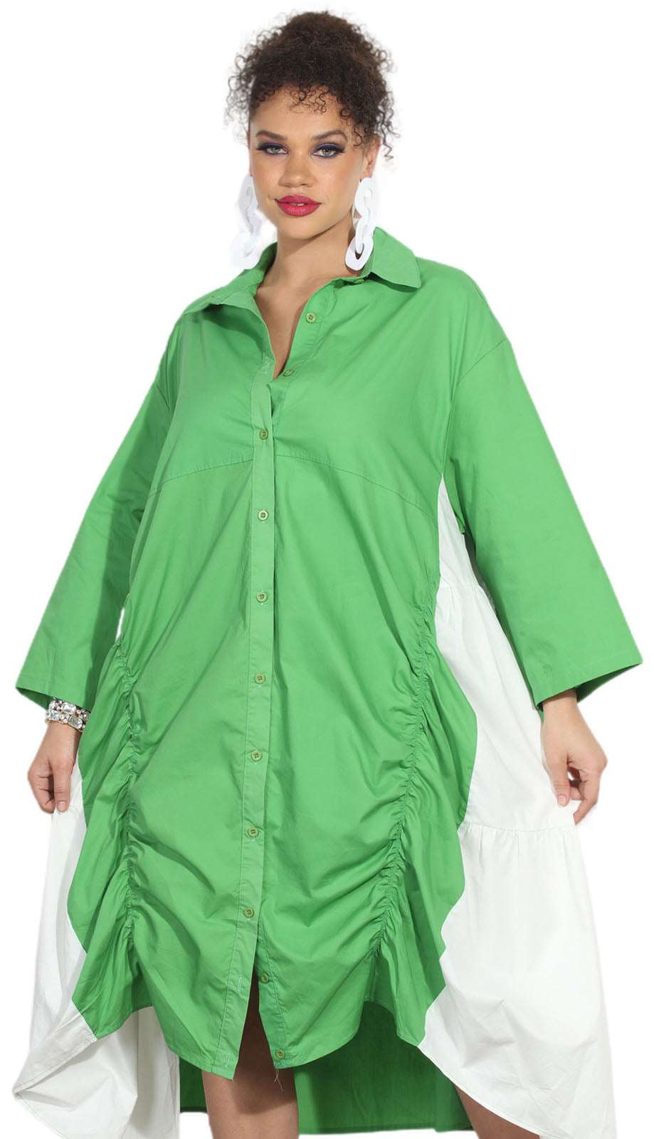 Luxe Moda LM291-GRN Dress