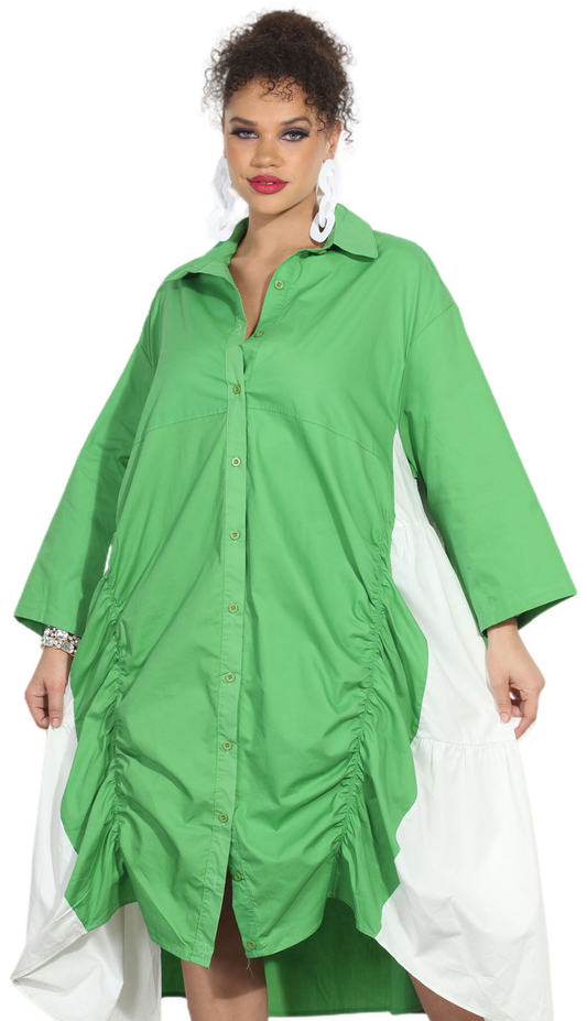 Luxe Moda LM291-GRN Dress