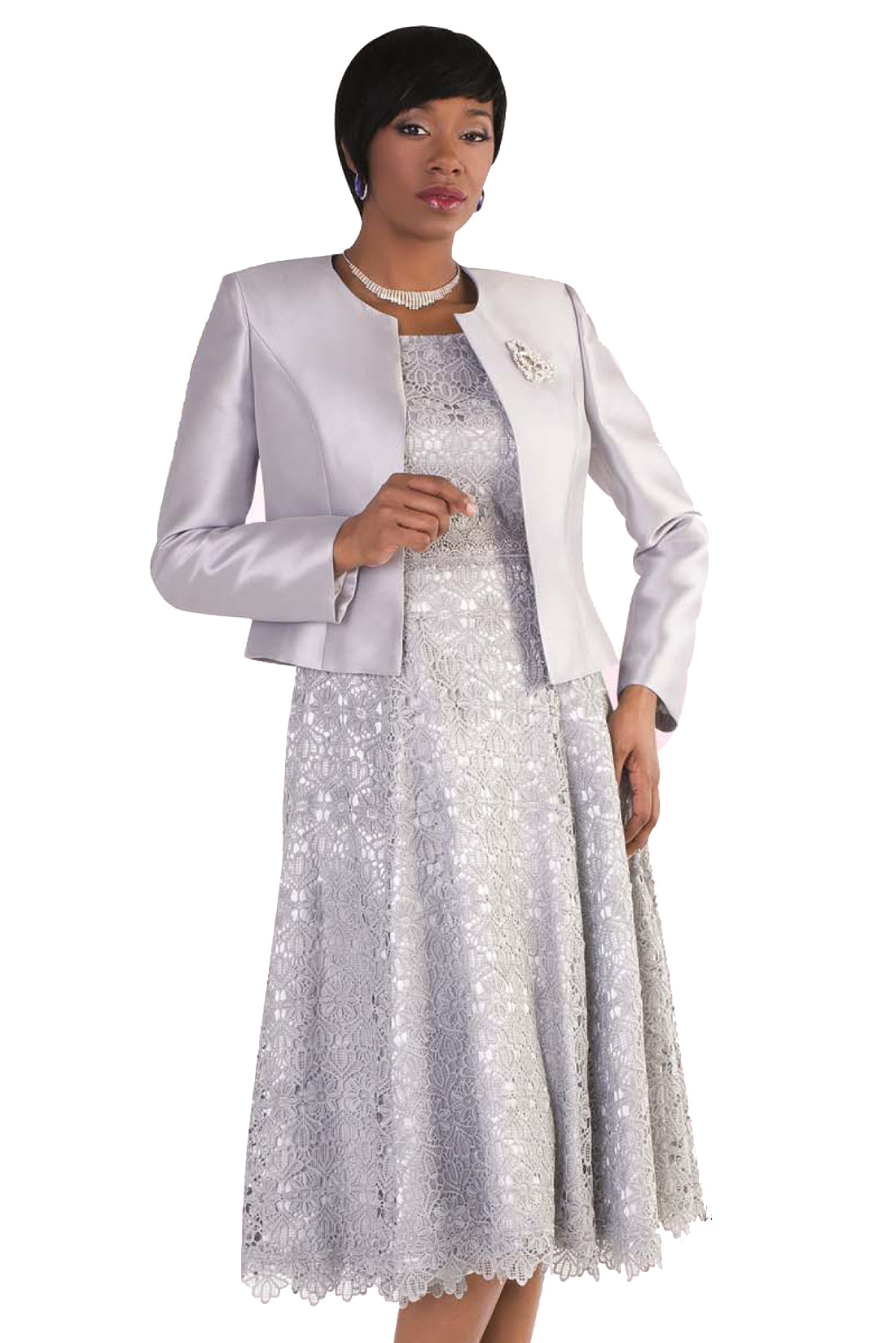 Tally Taylor 4529-SL-IM Womens Sunday Dress
