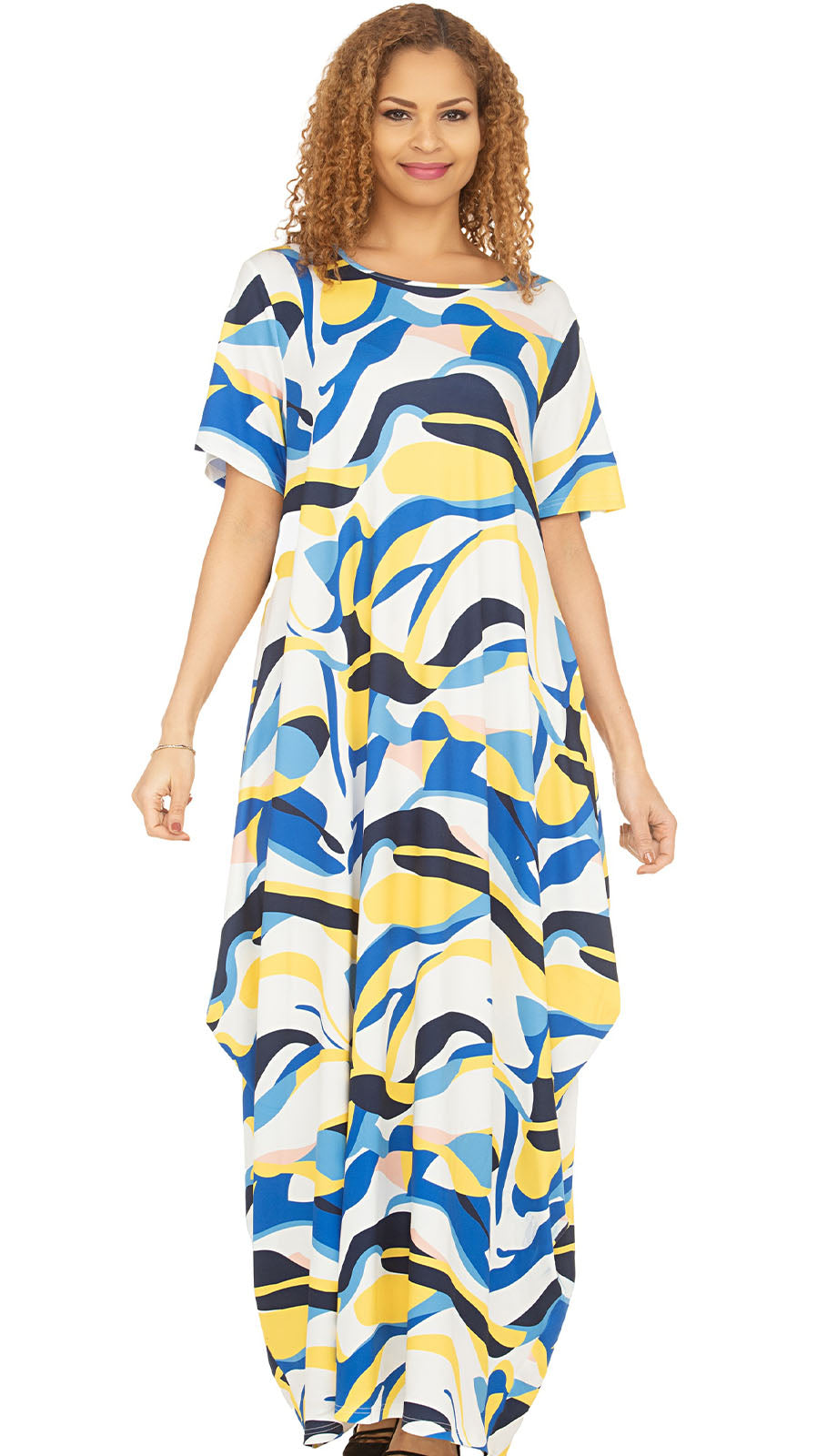 Giovanna DP2426-BLU Church Dress