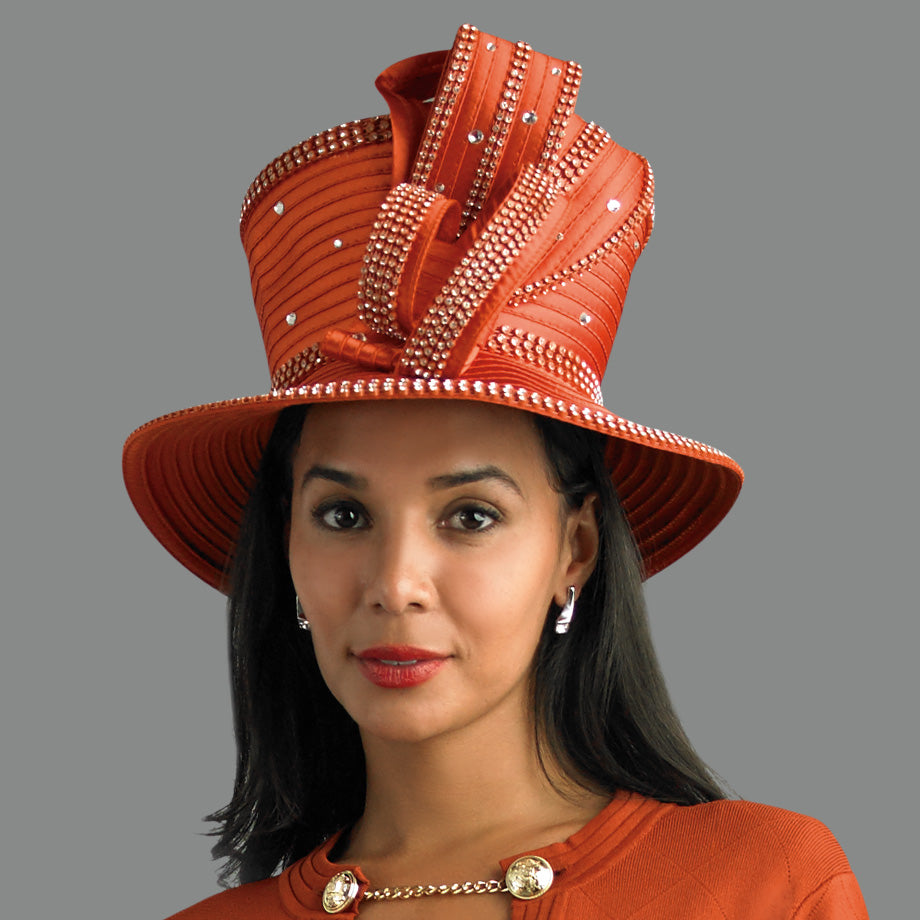 Lily And Taylor H397-ORG Church Hat