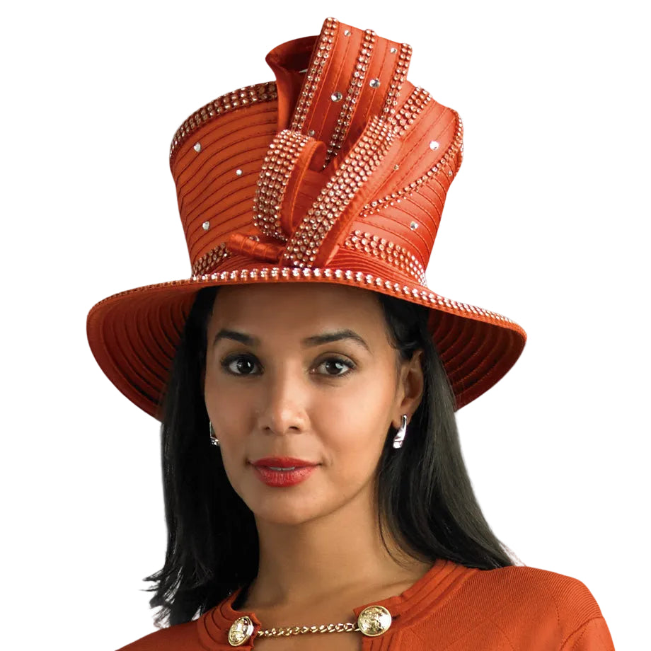 Lily And Taylor H397-ORG Church Hat