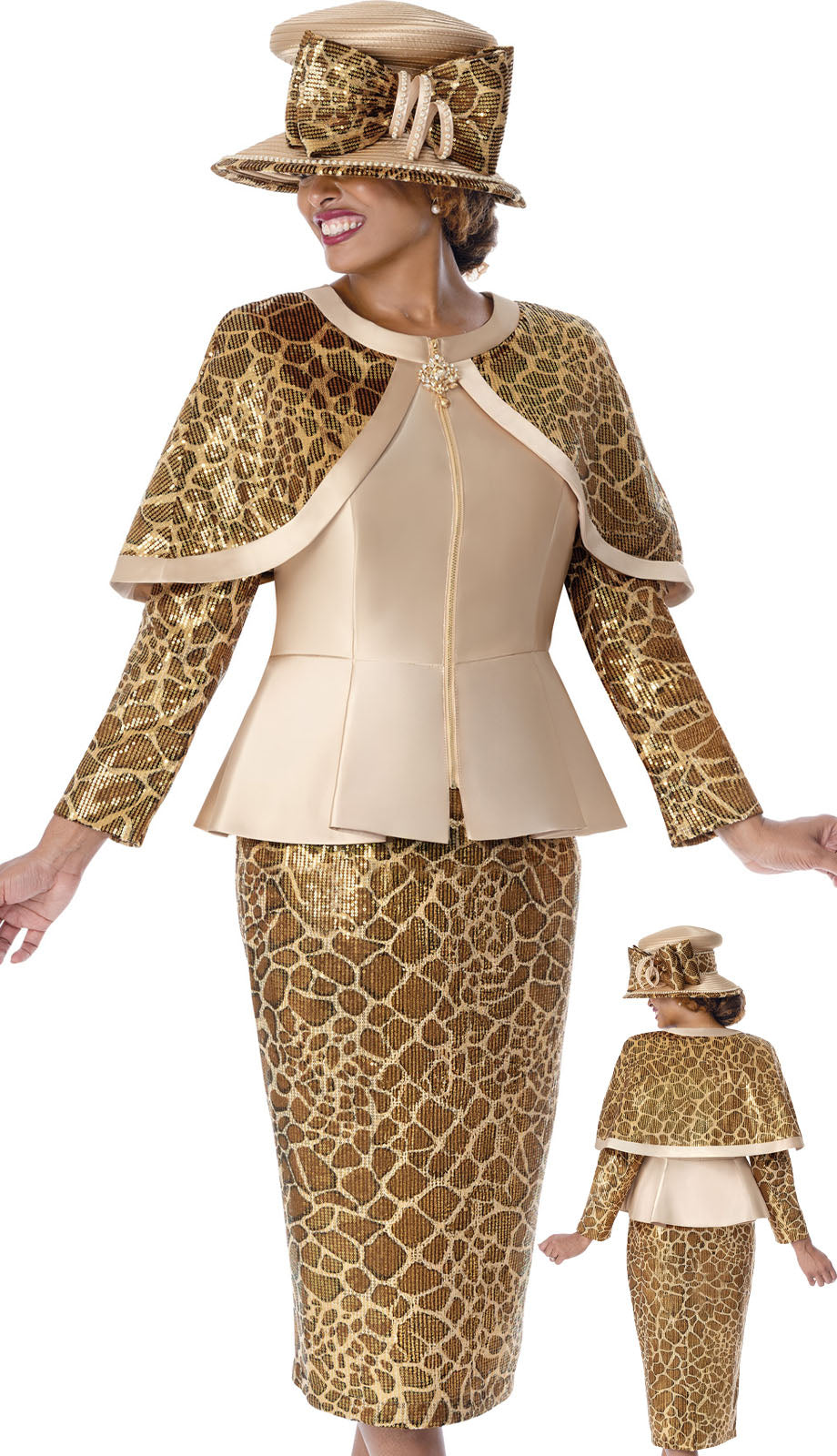 GMI 402102-TPE-QS Church Suit