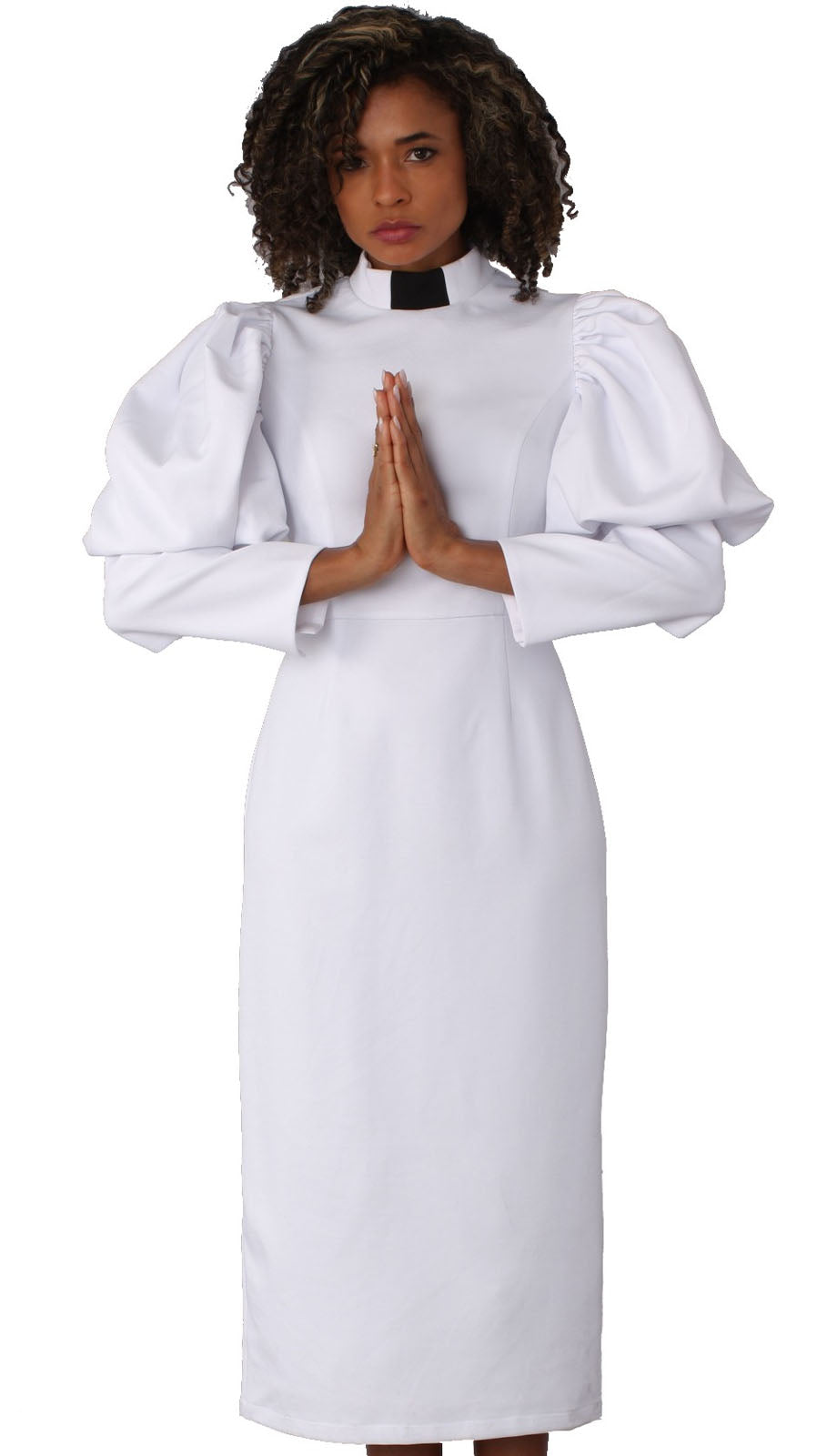 Tally Taylor 4813-WHT-CO Clergy Dress