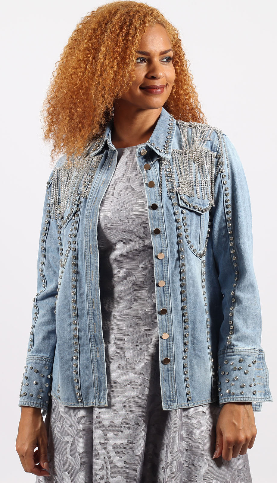 Womens 8381-DEN Womens Jacket