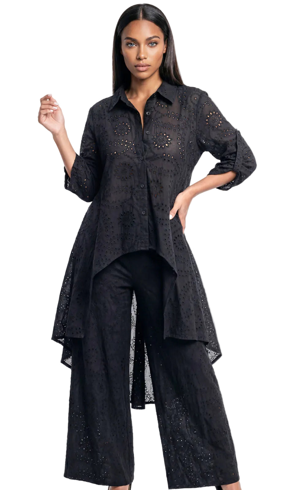 Lisa Rene 3367-BLK Church Suit