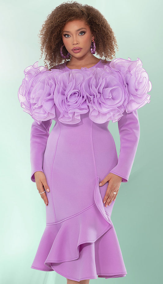 Donna Vinci 12109-LLC-QS Church Dress