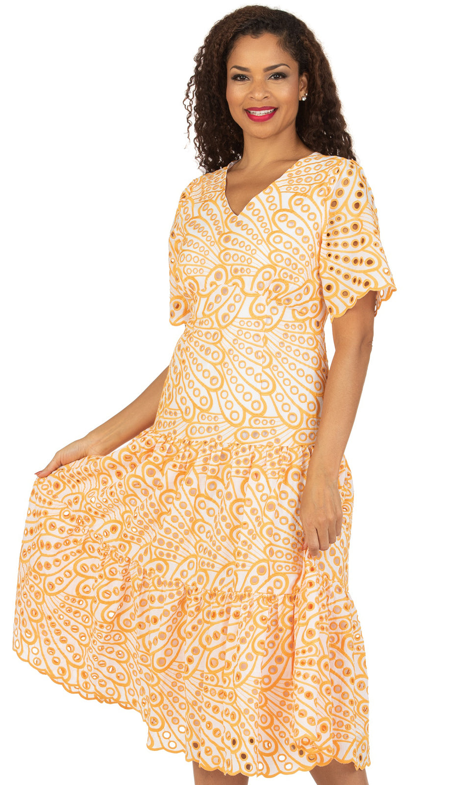 Giovanna D1619-ORG Church Dress