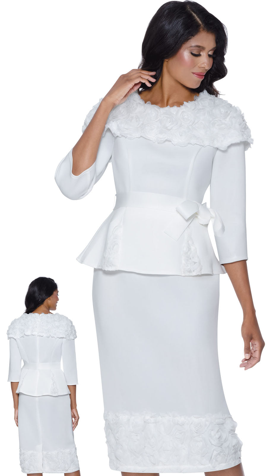 Stellar Looks SL600522-WHT-QS Unisex