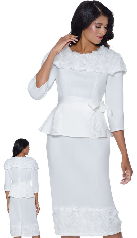 Stellar Looks SL600522-WHT-QS Unisex