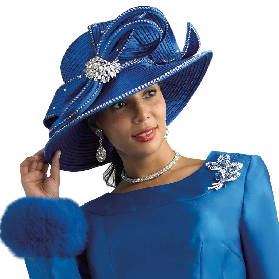 Lily And Taylor H862-RYL Church Hat