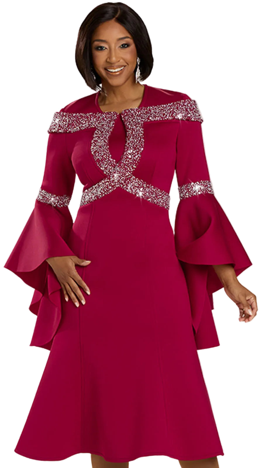 Donna Vinci 12129-BRY-IH Church Dress