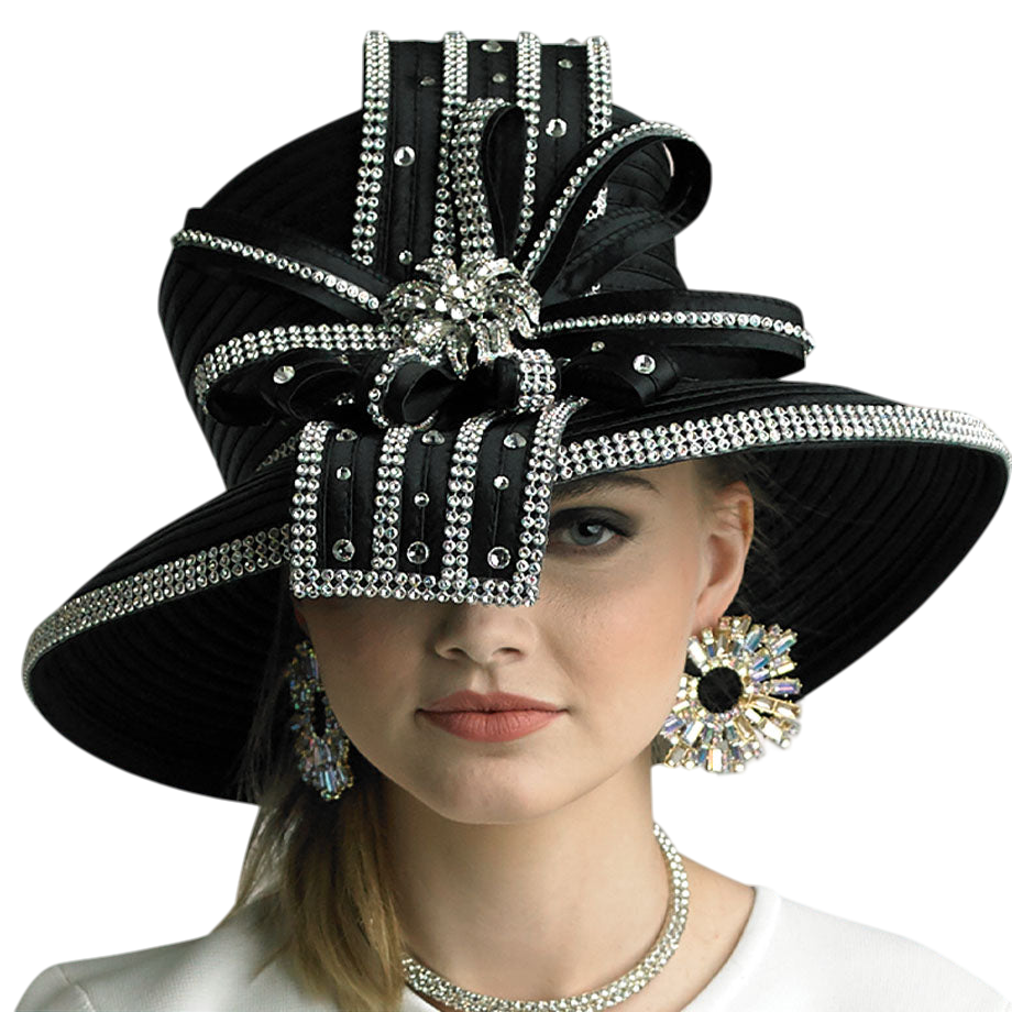 Lily And Taylor Hat H138-BLK