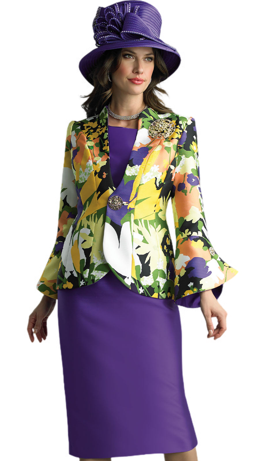 Lily And Taylor 4822-QS Church Suit