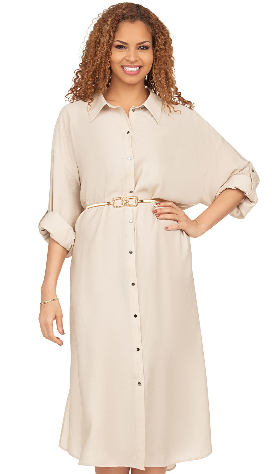 Giovanna DP2430-KHK Church Dress