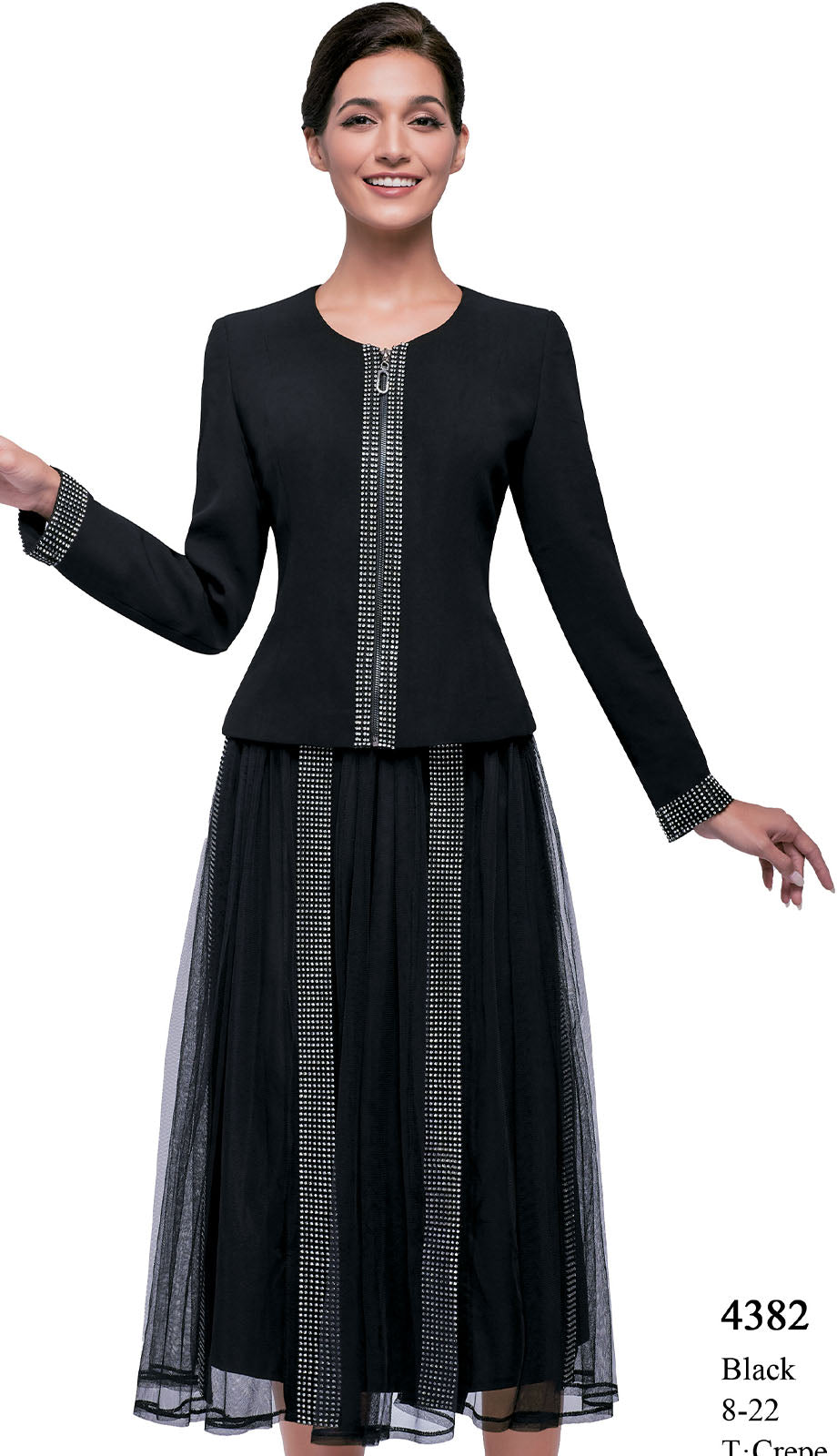 Serafina 4382-CO Church Suit