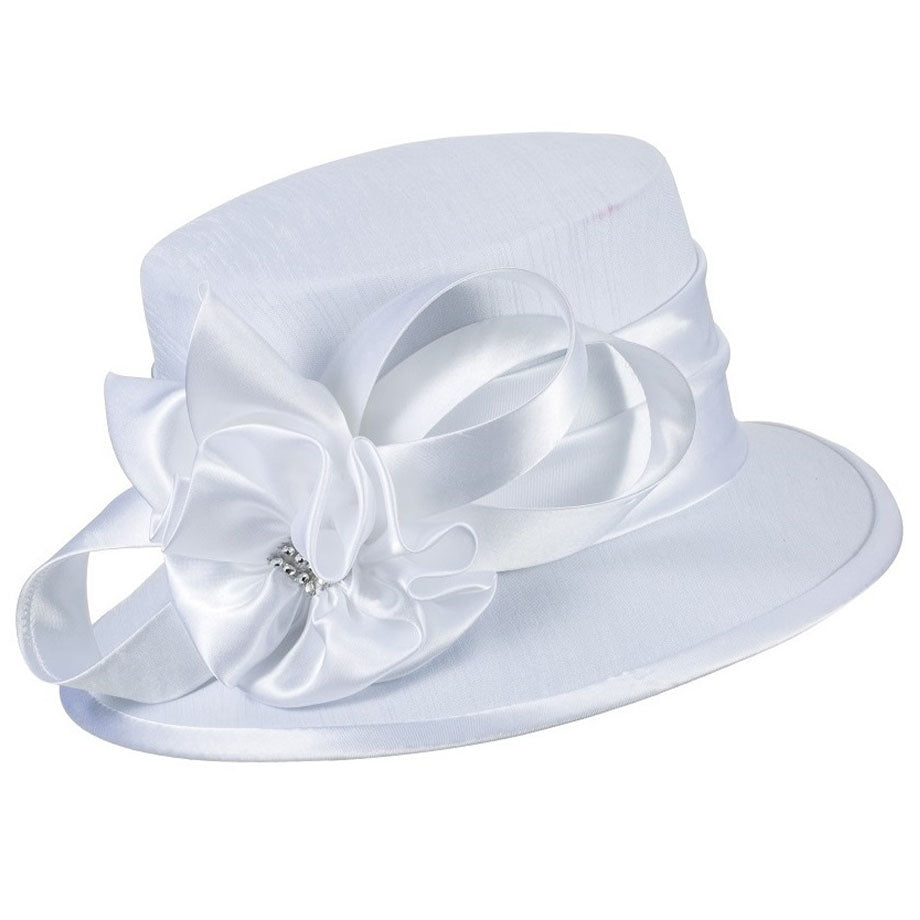 Giovanna HM944-WHT-QS Church Hat