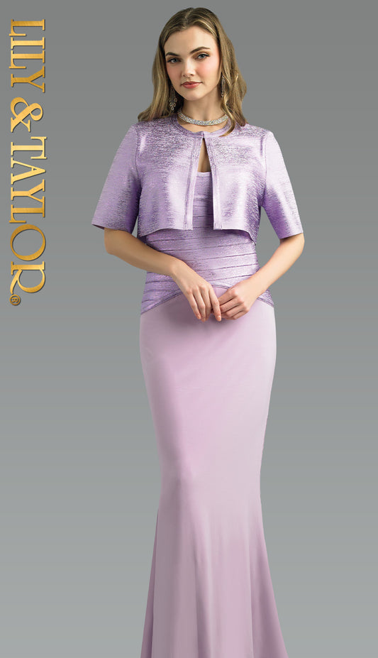 Lily and Taylor 885-PWK Church Dress