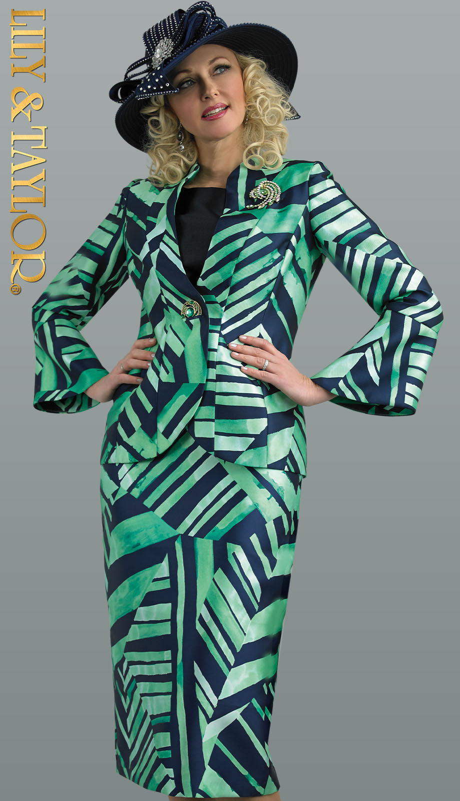 Lily And Taylor 4749-QS Church Suit