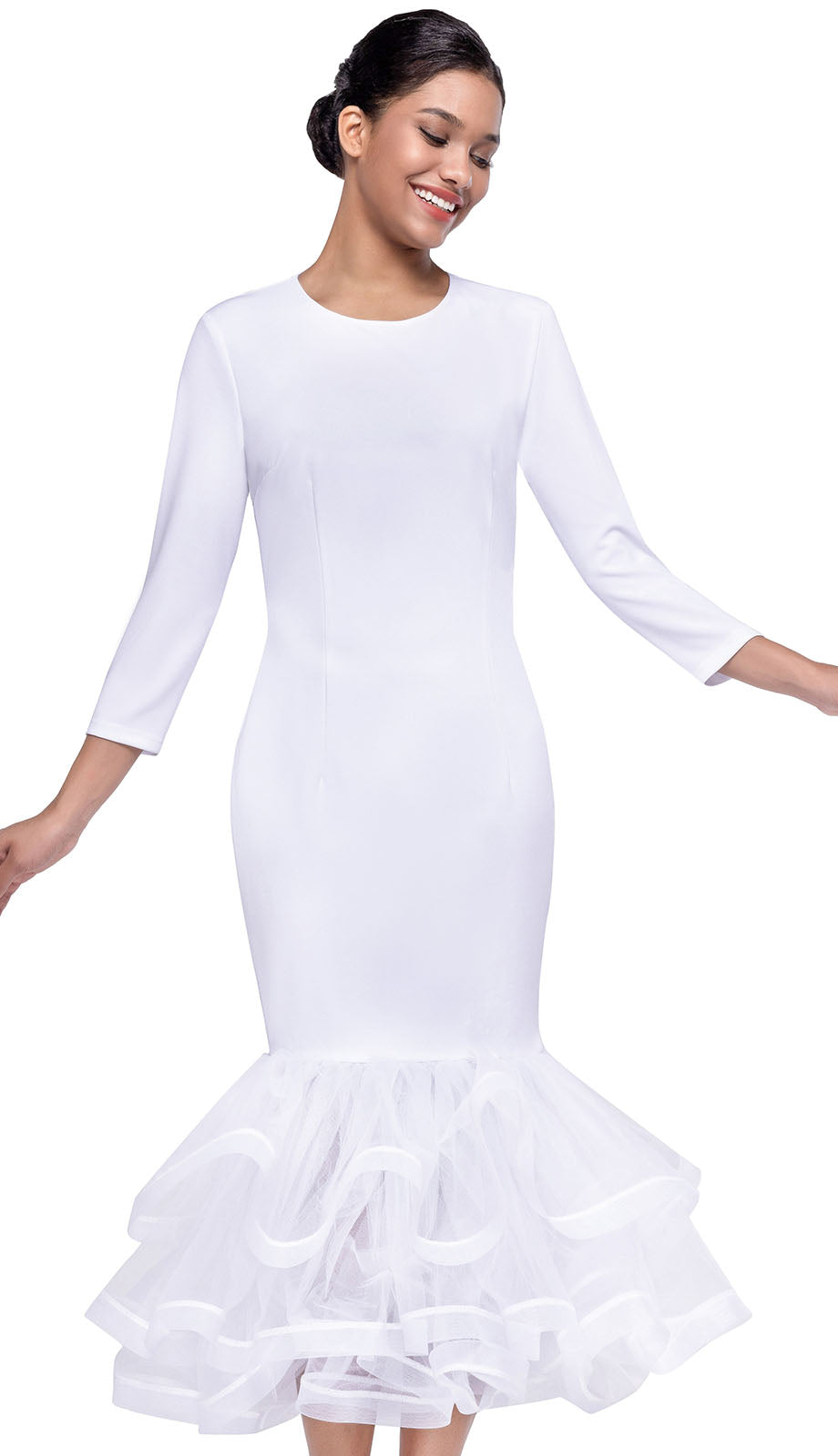 Serafina 6464-IVO-CO Church Dress