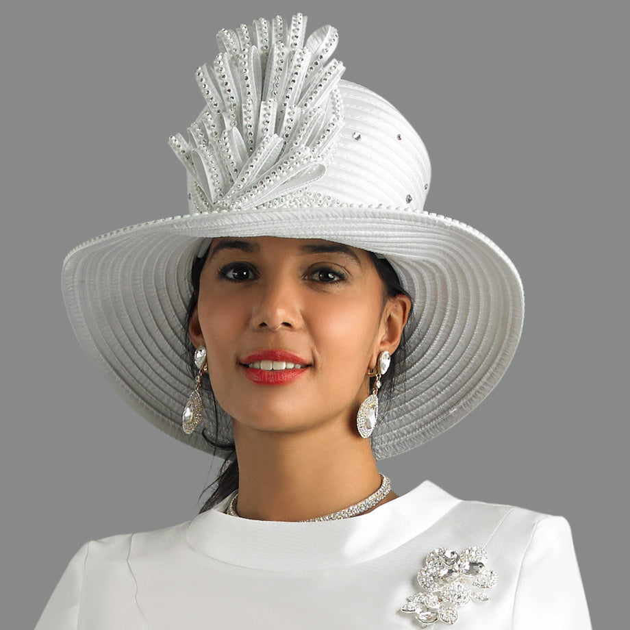 Lily And Taylor H214-IVO Church Hat