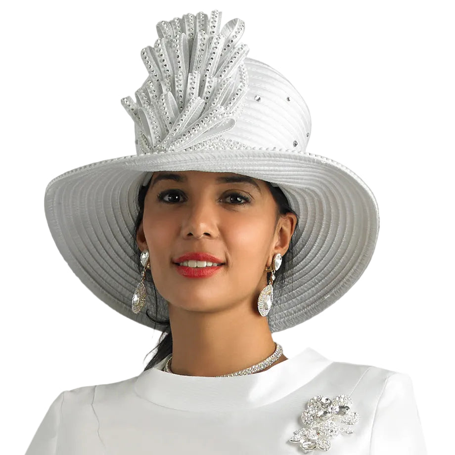 Lily And Taylor H214-IVO Church Hat