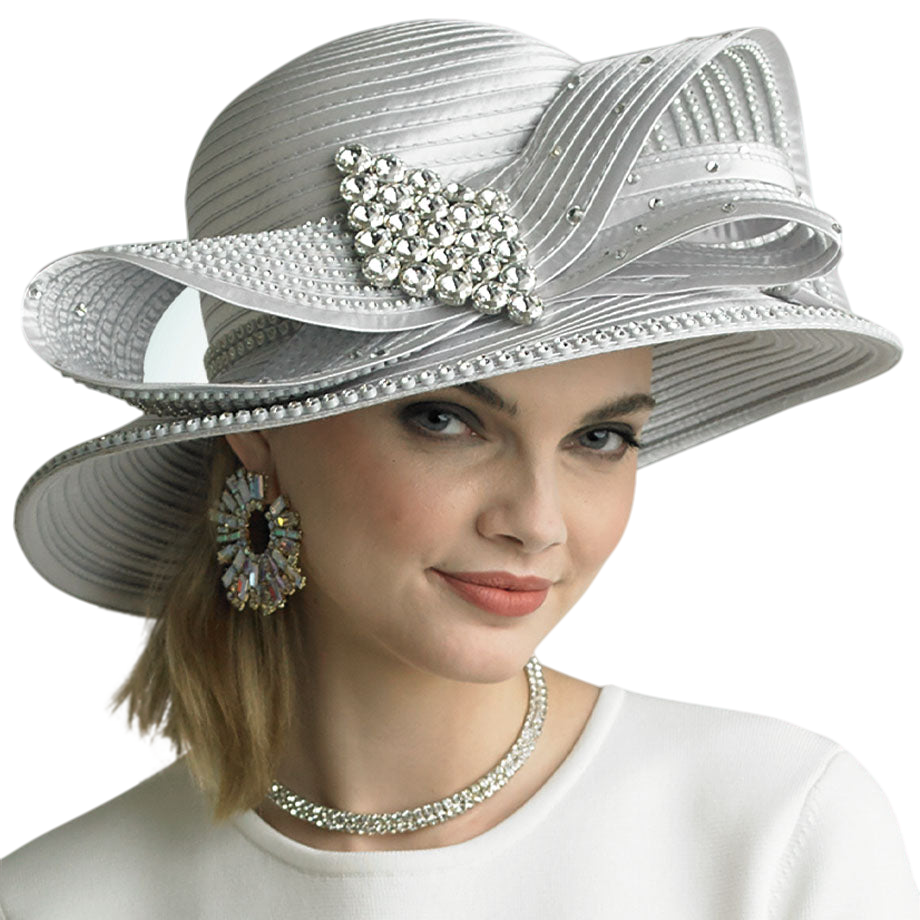 Lily And Taylor Hat H147-WHT