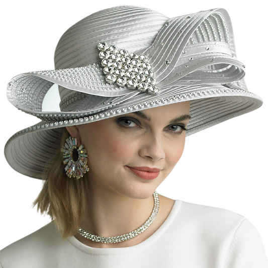 Lily And Taylor Hat H147-WHT