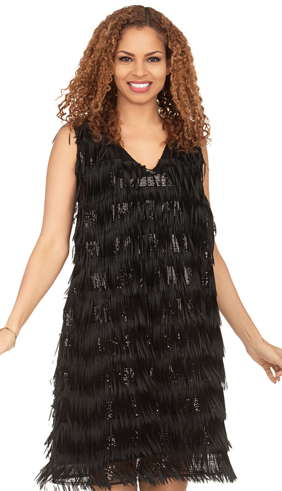 Giovanna DP2431-BLK Church Dress