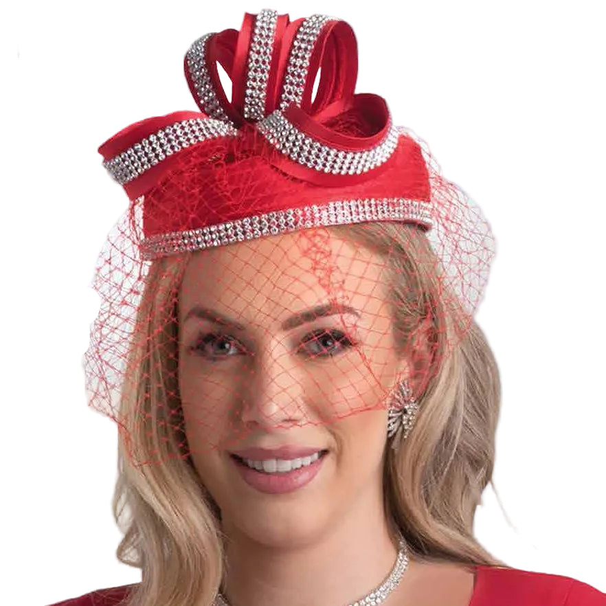 Lily And Taylor Hat H365-RED