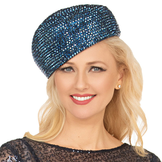 Giovanna HM1012-NVY Church Hat