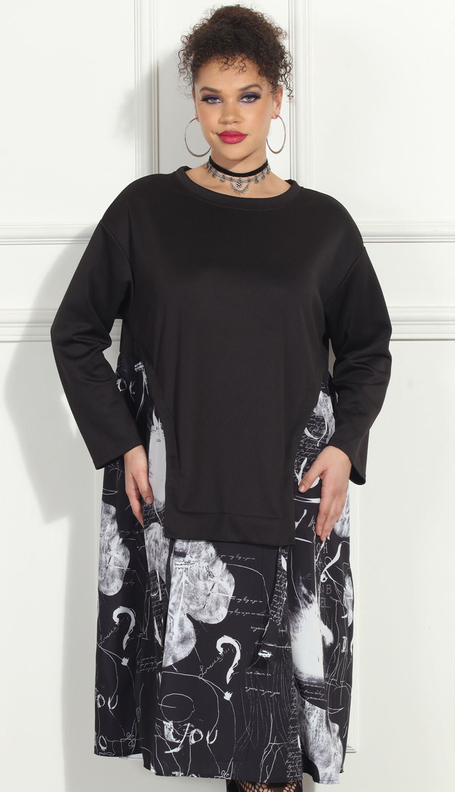 Luxe Moda LM298-BWW Dress