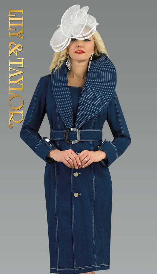 Lily And Taylor 4988-NVY-HAT