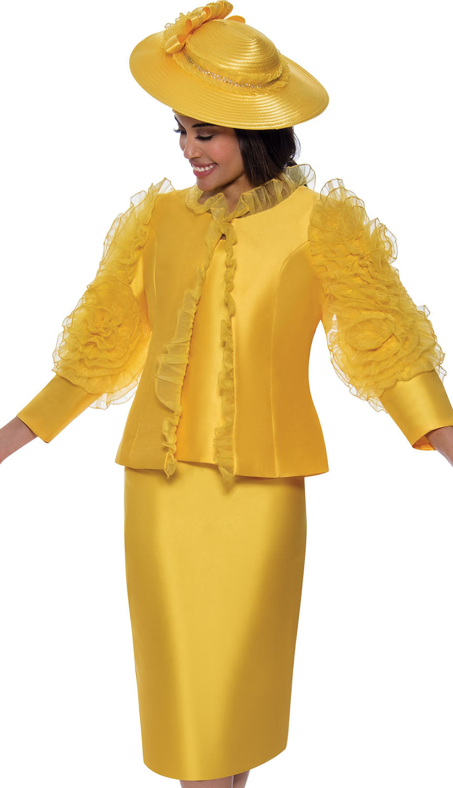 GMI 9713-GLD-QS Church Suit