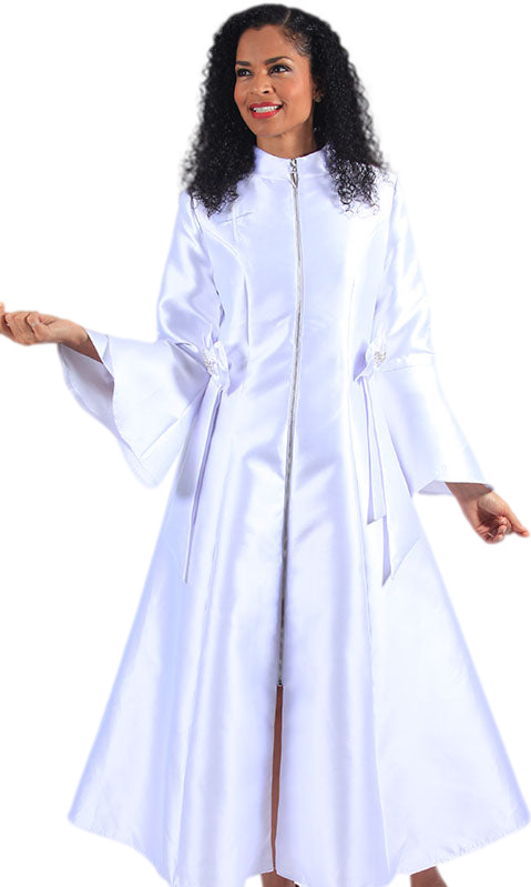 Diana Couture 8620-WHT Church Dress
