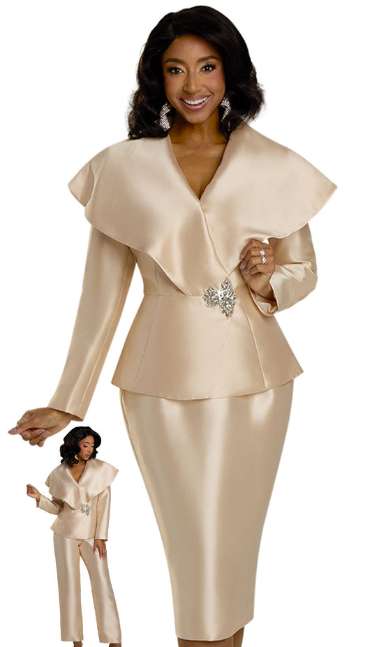 Donna Vinci 12170-CHM Church Suit