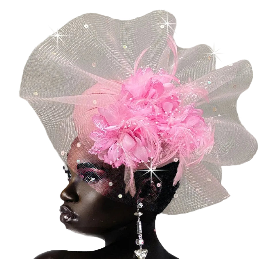 CASSANDRA-PI FA2931 Church Fascinator