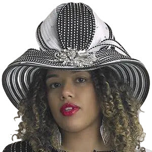 Lily And Taylor H189-BWW Church Hat