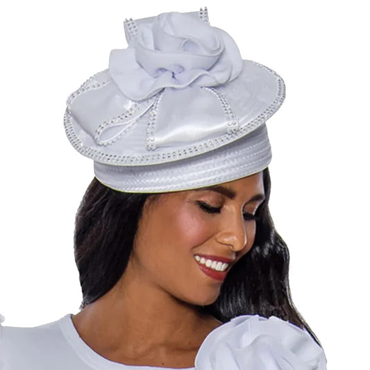 SL 1552-WHT-IH Church Hat