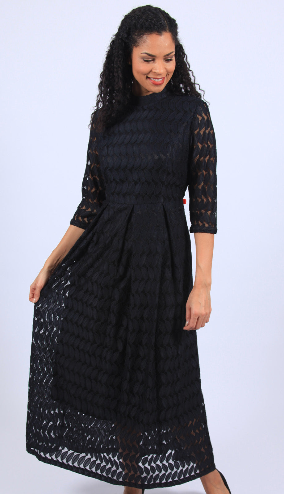 Diana Couture 8624-BLK-CO ( 1pc Womens Organza Dress With Laser Leaf Cutouts )