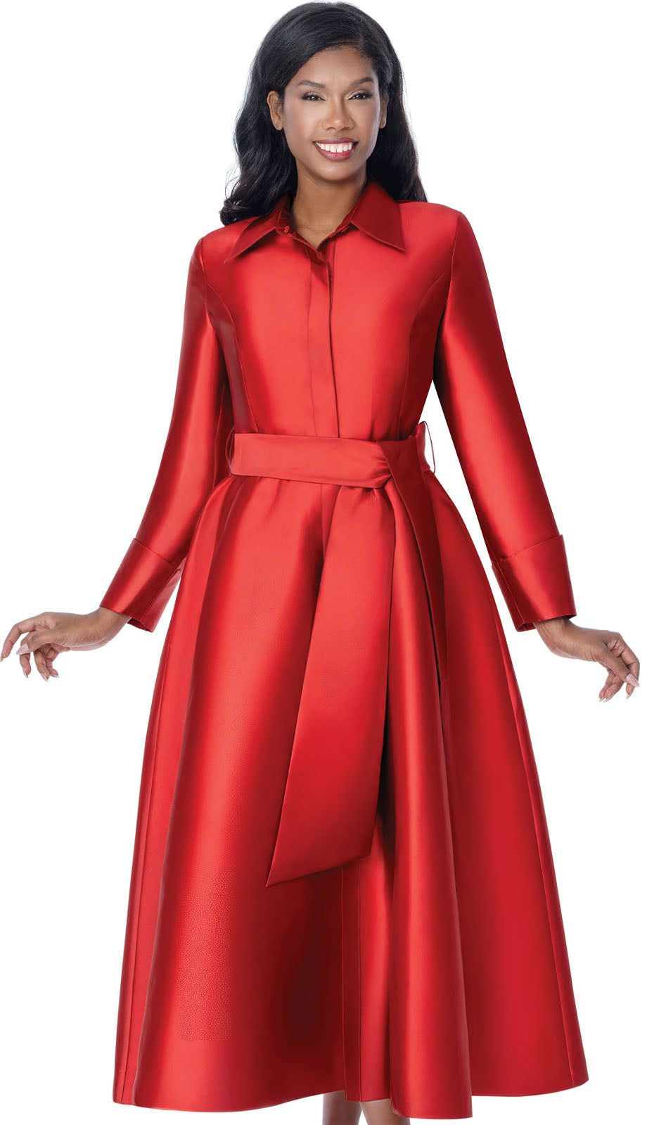 Nubiano 100311-RED Church Dress