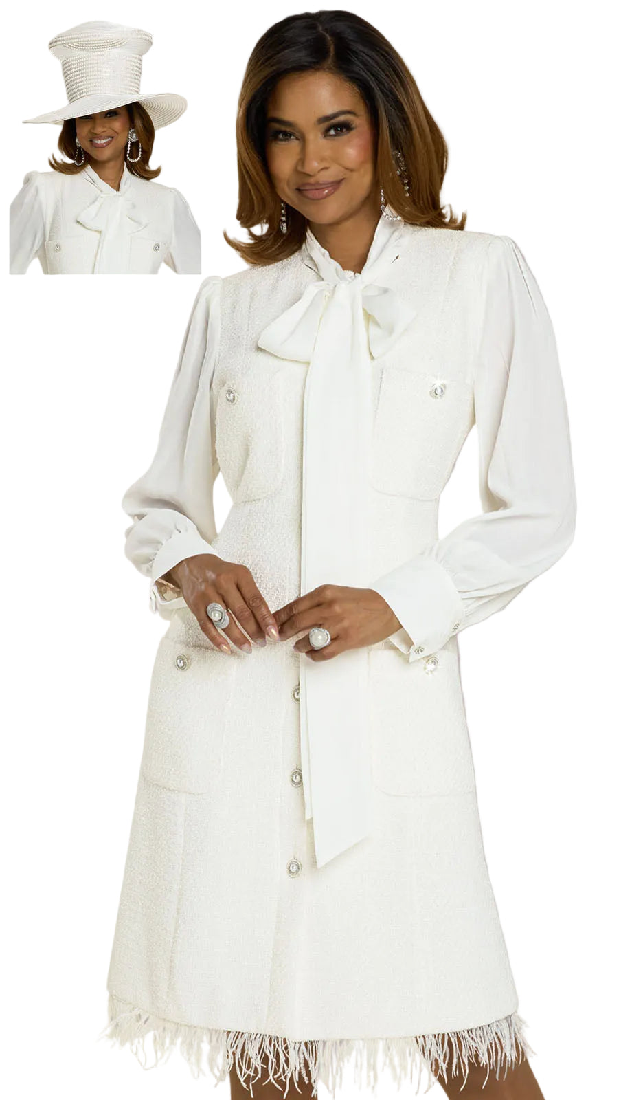 Donna Vinci 12216 Church Dress