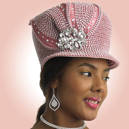 Lily and Taylor H194-ROSE-QS Church Hat