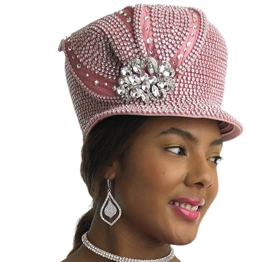 Lily and Taylor H194-ROSE-QS Church Hat