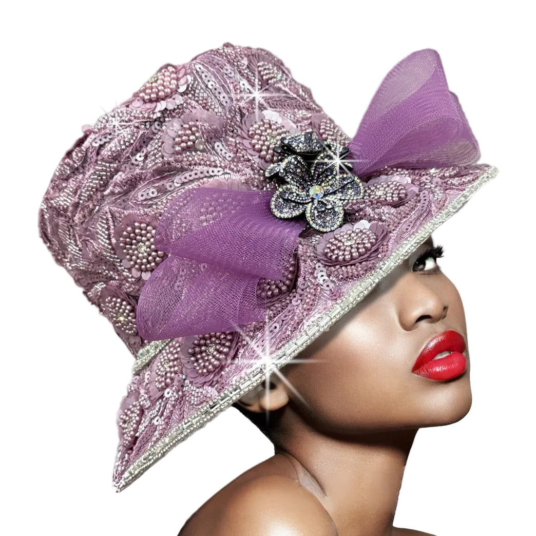 Church Hat 3205 POIRET-Lilac