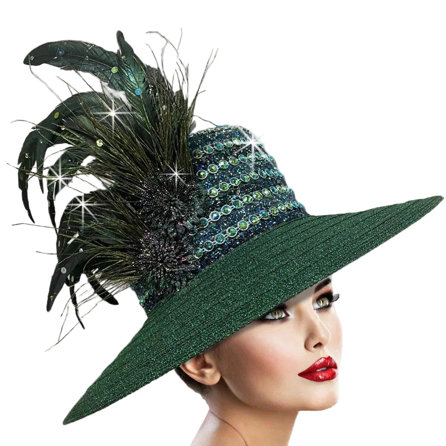 Church Hat 3224-GRN EVERGREEN